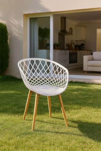 Regalos Miguel - Sillas Jardín - Silla Vera - Blanco