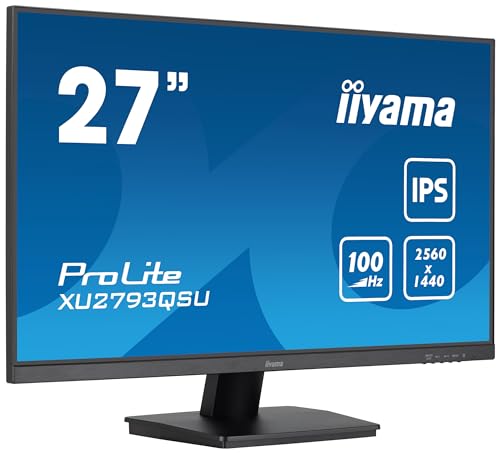 Image of iiyama XU2793QSU-B7-27, IPS, 2560x1440 /100Hz, 1H1DP