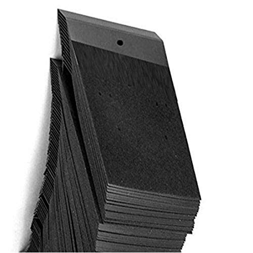 Image of DIY Crafts Velvet Jewellery or Stud Earrings Holder Display Cards (200 Pcs) | 5 inch length by 2 inch width earrings display cards for organising, presenting and showcasing earrings, studs or jewellery pieces