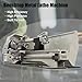 Yokoma Precision Mini Metal Working Lathe Machine Variable Speed 50-2500RPM 900W Brushless Motor Digital Display for Various Types of Metal Turning Metric Thread 110V
