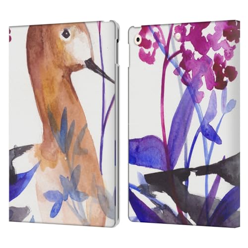 Protection iPad 10.2 motif oiseaux pour lecture et voyage en train