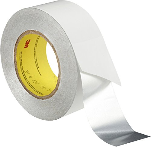 Image of 3M Aluminum Foil Tape 427, Silver, 1 1 /2 in x 60 yd, 4.6 mil, 32 rolls per case