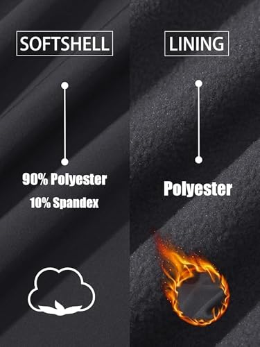 Men’s 100% Polyester Soft Shell Full Zip Jacket4