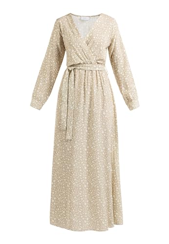 Robe longue imprimé intégral SIDONA fluide et légère pour l'été
