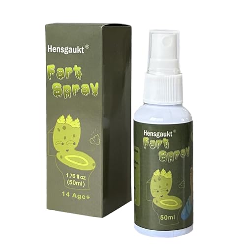 Hensgaukt Fart Spray Extra Strong, 50ml, Non-Toxic, Gag Gift, for Pranks