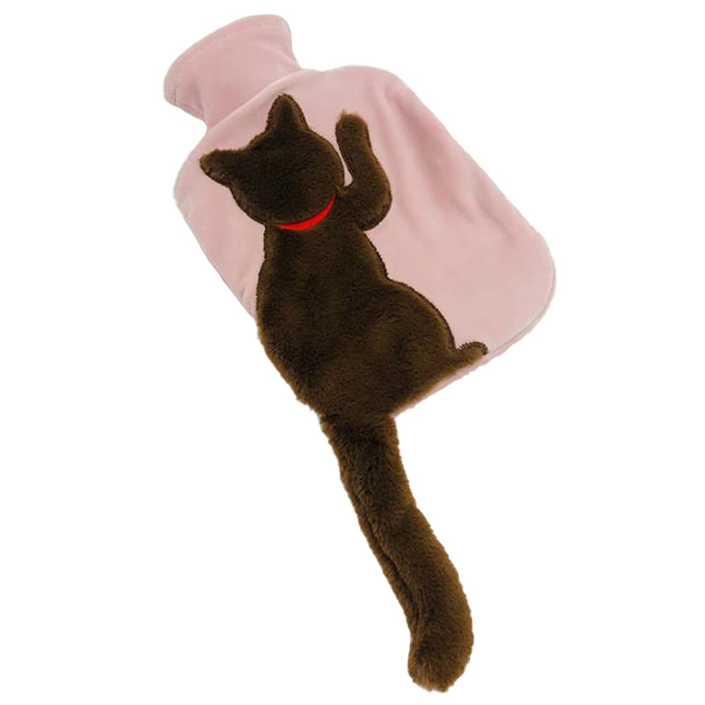 Termofor 1000ml Torba Hot Water Torba Cute Cartoon Zwierzęta Pluszowa Kieszeń Portable Winter Hand Work Water Injection Hot Water Butelka Dla Kobiet Podgrzewacze Ręczne 1 PC Boże Narodzenie