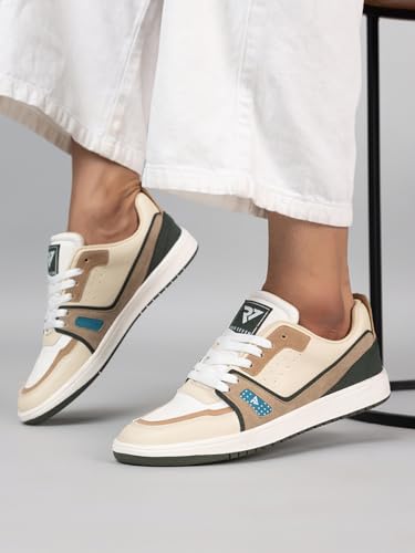 Image of Run 07 Mens Spectra PU Sole Superior Grip Mid Top Sneakers | Casual Shoes | Solid Smart Casual Walking Shoes | Cushioned Footbed with Extra Comfort Shoe