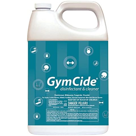 Jani-Source GymCide Disinfectant 1 Step Sports Equipment Concentrated Cleaner Deodorizer, Kills 99.9% of Germs and Eliminates Odors (Each)… Cover