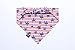 Patriotic 4th of July Scrunchie Dog Bandana, Handmade Red, White, and Blue Elastic Dog Bandana, Independence Day Stars and Stripes Pet Neckwear (Stars on Stripes, X-Large)