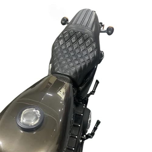 Asiento doble para Sportster SuperLow acabado premium texturizado 6