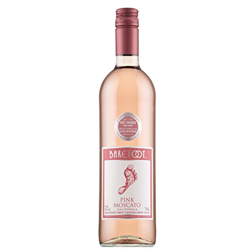 Barefoot Pink Moscato Rosé Wine 75Cl Bottle X 3 Pack