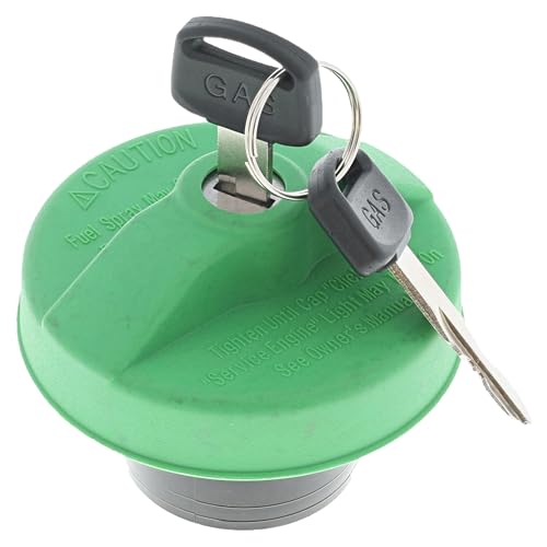 MotoRad Diesel Only Locking Fuel Cap, Green