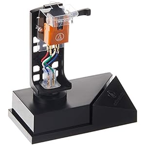 Audio Technica VM530EN/H Headshell/Dual Moving Magnet Cartridge Combo Kit with Elliptical Stylus 1’2″ Mount for 4-Pin Includes Mounting Hardware (Black/Orange)