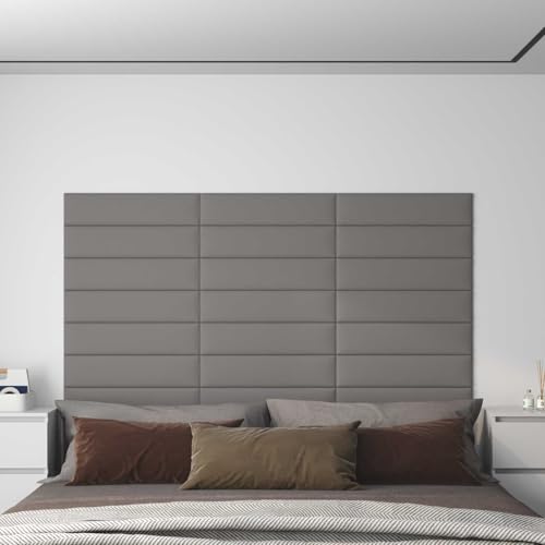 Revestimiento de pared de diseño moderno con doce cabeceros tapizados