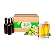 Braupartner Beer Brewing Set | Beer Brewing Box Bottle Version Light | For Brewing Beer Yourself | With Real Raw Materials | Gift for Men and Women