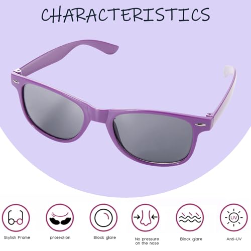 ZXTGBQ Kappe Kinder, Baseballkappe Sonnenbrillen Set für Mädchen, Cap MäDchen, UV Schutz, Verstellbar, Cap Kinder Mädchen 3-8 Jahre, Geschenke für Mädchen (52-54CM)