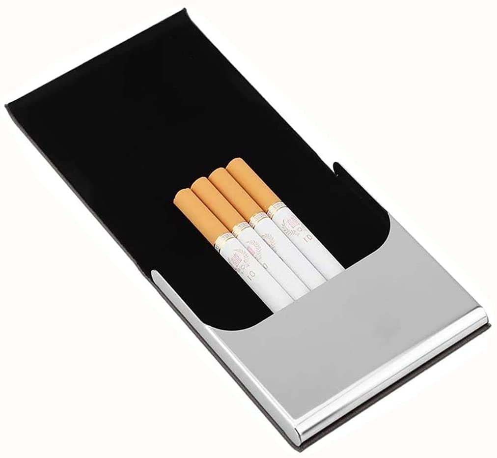 Retro sigarettenetui, metalen sigarettendoosje voor 20 sigaretten