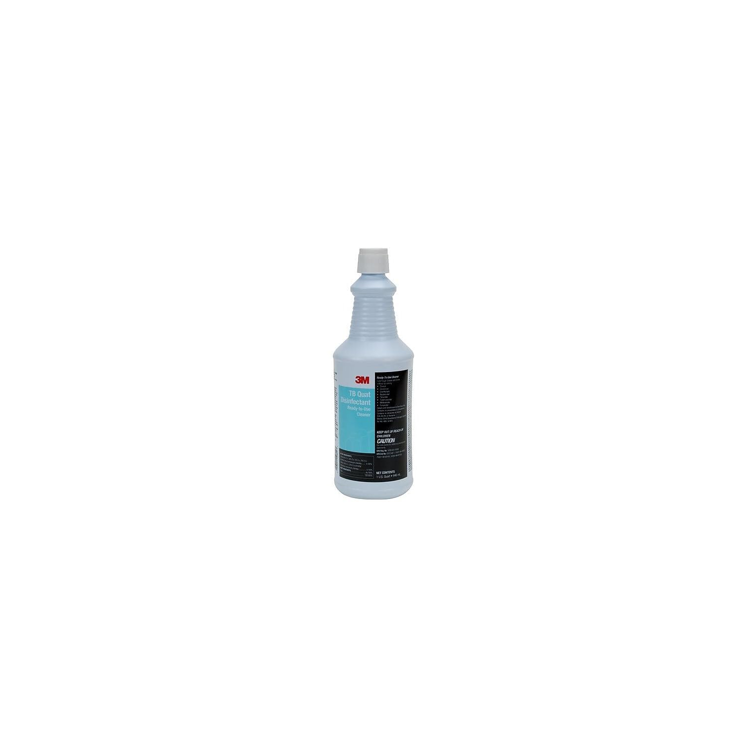 3M TB Quat Disinfectant Ready-To-Use Cleaner Deodorizer Disinfectant Walls Metal Surfaces Porcelain Ceramic Tile Plastic 12 BottlesCase product thumbnail 5