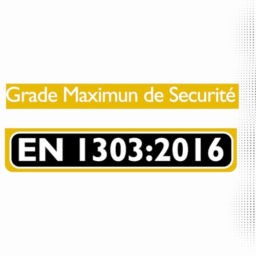 LINCE - C7 high Security Euro Cylinder 40/30 (70 mm), Grey, 30+40 - Image 3