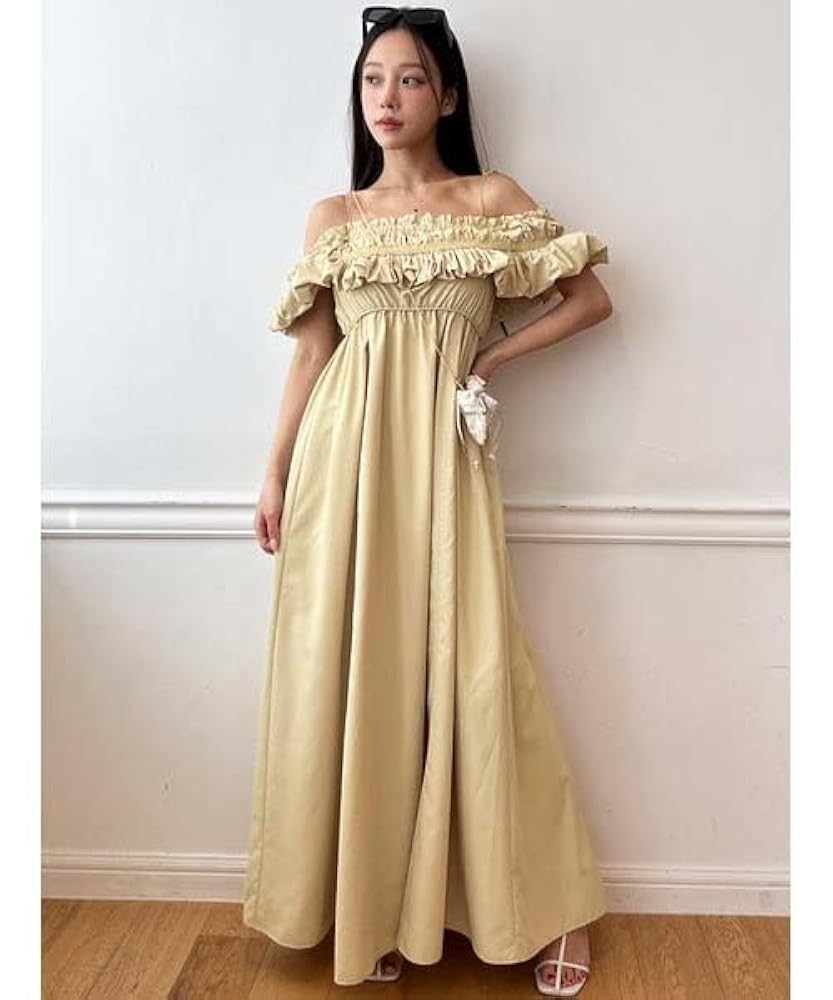 美品　スナイデル　スモッキングキャミワンピース SNIDEL｜スモッキングキャミワンピース | Rakuten Fashion(楽天