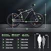 Finbike M10S Electric Bike Adults, 26" Electric Mountain Bike with 36V 15.6Ah Battery, 80KM Range Electric Bicycle, 5 Speed Levels & 7-Speed Derailleur, LCD Display with USB Port, E-Bike for Adults #5