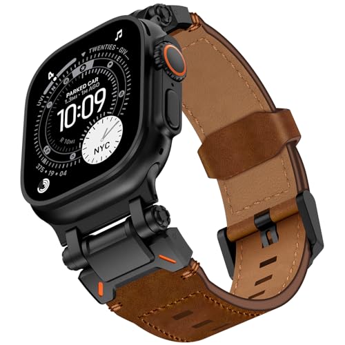 Image of KADES Rugged TPU Sport Band for Apple Watch Ultra 3 /2 /1 49mm, Metal Connectors for Apple Watch Series 11 /10 /SE3 46mm Series 9 /8 /SE2 /7 /6 /SE /5 /4 /3 /2 /1 45mm /44mm /42mm