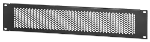 Intellinet 716314 Pannello Cieco Ventilato Per Armadi Rack 19" 2U Nero Nero