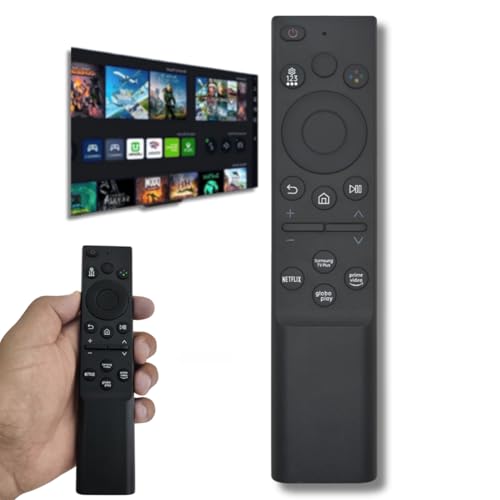 Controle Remoto Compatível com SAMSUNG Smart TV 4K 8K QLED UHD CU8000 AU7700 q80A BU7700