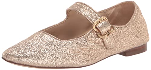 Sam Edelman Girls Michaela Kids Mary Jane Flat, Gold Leaf, 2 Big #TOP21