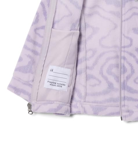 Image of Columbia Girls Benton Springs Ii Printed Fleece