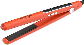 Ikonic 2 in 1 Staright n Curl Wide Hair Straightener (Slim - Orange)