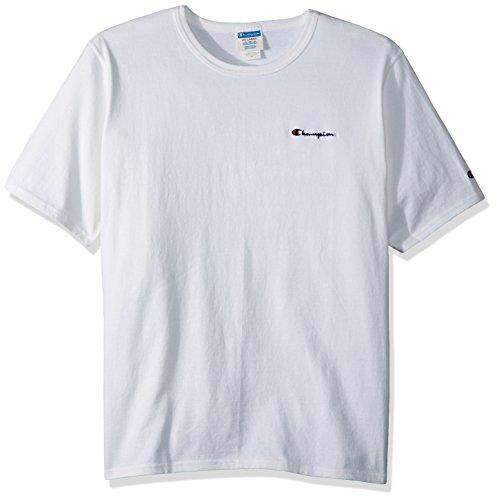 Champion LIFE Men's Life Heritage Tee, White/Left Chest Champion Script, 3X Large