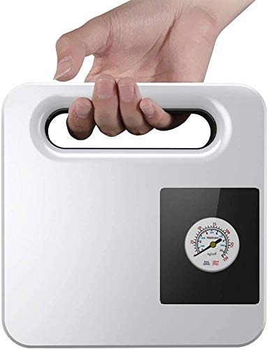 Mini Car Air Compressor Tire Air Pump for Portable Inflator Pump Electric Smart Car Tire Inflator Handheld Car Air Pump Electric Vehicle Tire Pump 12V with Tire Pressure Detection LED Lighting