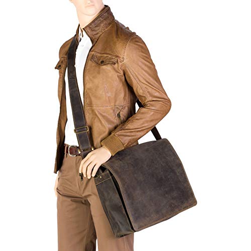 Sac bandoulière homme A4 Visconti pour le travail et les trajets urbains avec ordinateur 16 pouces - 3