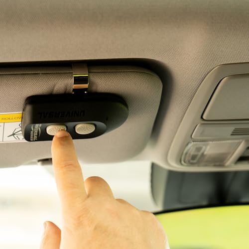 Image of Genie Universal Garage Door Opener Remote, 2 Button, Model ACSCTG-UNIV2, Compatible with LiftMaster, Chamberlain, Genie, Craftsman and More | Universal Series, Controls Up to 2 Openers, Compatible with Major Brands; LiftMaster, Chamberlain, Genie, Craftsman and More