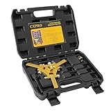 CXPRO Harmonic Balancer Puller Set, 3-Jaw Pulley Puller Tool for Secure Grip, Fits 3/8' Square Drive, Crank Pulley Removal Tool, Compatible with Chrysler, GM, Ford, Cadillac, Mitsubishi, Chevrolet