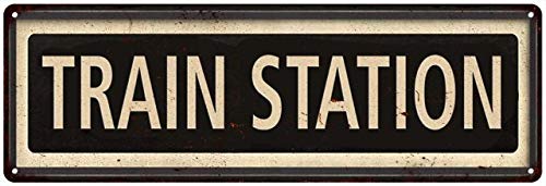 Wisesign Poster In Metallo Vintage – Pubblicità Ferrovia Lionel Train Santa Fe – Targa 20x30 Pollici