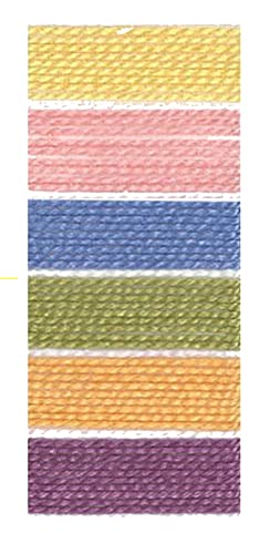 Image of Presencia Finca Perle Cotton ~ Size #5 ~ Thread Sampler Pack for Sewing, Embroidery, and Quilting (02 - Monet)