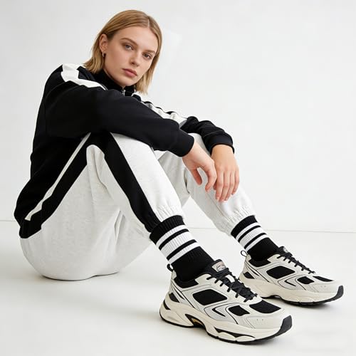 Image of VWU Women Men Crew Socks Cotton Dress Socks Ankle Neutral Casual Gilr Boy Solid Color Crew Socks SIze 5-12