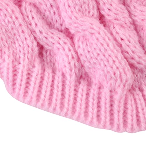 Suéter de gola rolê para animais de estimação, suéteres para cães pequenos - Casaco de inverno para