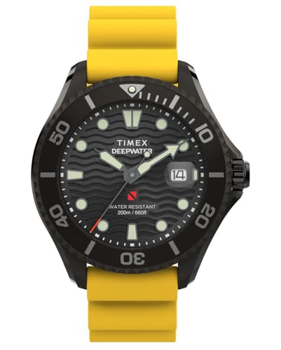 Timex Reloj Analógico para para Hombre de Cuarzo con Correa en Caucho TW2W81700