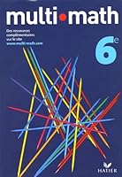Multi-math 6e éd. 2005 - Manuel de l'élève 2218746344 Book Cover
