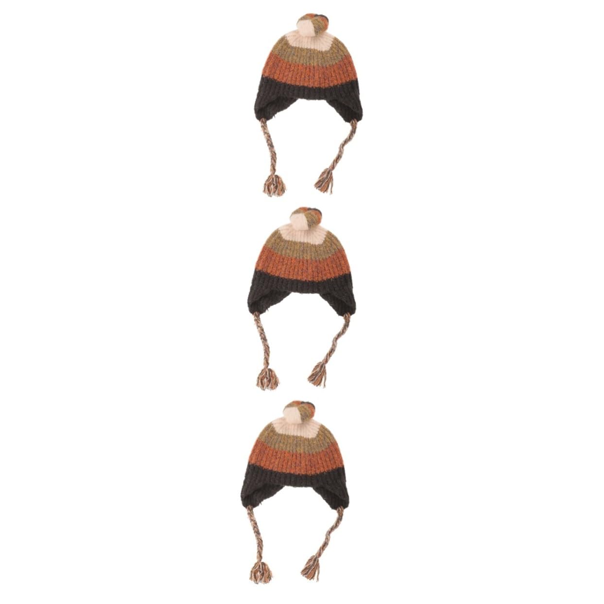 Holibanna gorro tejido con orejeras gorras sombrero del cubo de las señoras sombrero de mujer sombrero plegable tapa gorro termico gorros mujer sombrero de tejer gorro caliente hilo