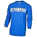 Produktbild Yamaha OEM Pro Fishing T-Shirt aus 100 % Baumwolle, langärmelig, Blau, Größe XXL