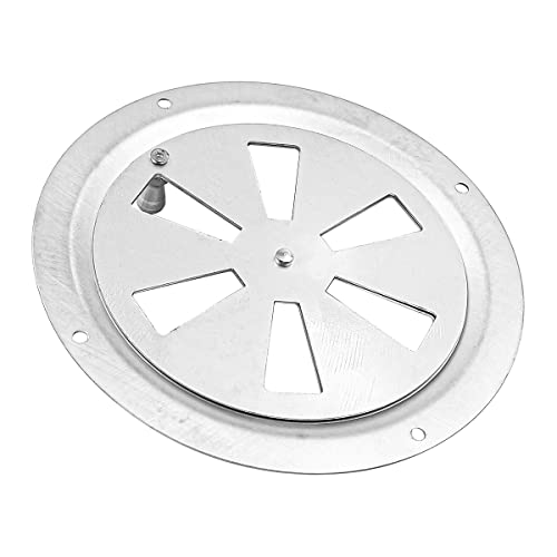 Hsthe Sea Stainless Steel Ventilation Rosettes, Pack of 2, Stainless Steel Round Ventilation Rosette - Image 4