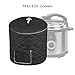 Pressure Cooker Cover, Anti-Static Dust Cover for 8 Quart Instant Pot and Electric Pressure Cooker, Kitchen Appliance Cover with Pocket for Accessories