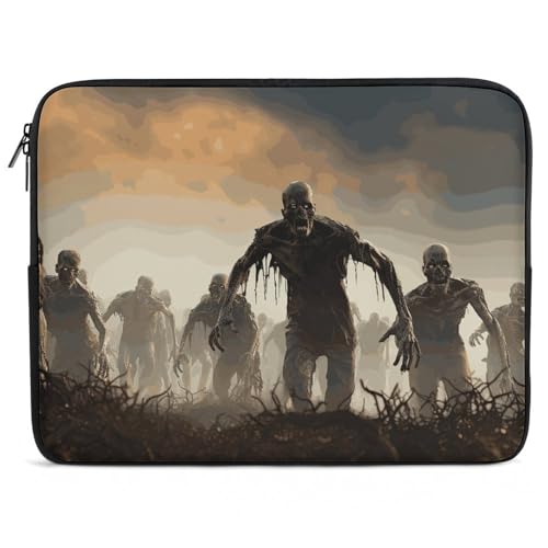 Housse pour ordinateur portable 10-17 Many Zombie en néoprène léger