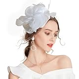 ZWEI ANWENDUNGEN: Es gibt eine kleine versteckte schlaufe unter dem kopfschmuck, durch die stirnband und clip geführt werden können. Einfach und stabil zu tragen, ohne ihre schöne frisur zu verderben. Das abnehmbare design ermöglicht es ihnen, frei zwischen zwei tragestilen zu wechseln. Tragen sie das stirnband, schieben sie es, um die blumenposition anzupassen und zusätzliches stirnband-styling hinzuzufügen. Der haarspangenstil ist verdeckt und leicht, sodass sie ihn überall tragen können.