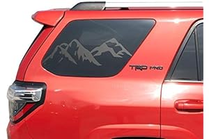 Mountain Decals for Toyota 4Runner Side Windows