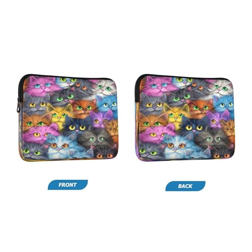 Funda para portátil Cute Cats para laptops de 13 a 14 pulgadas miniatura 2